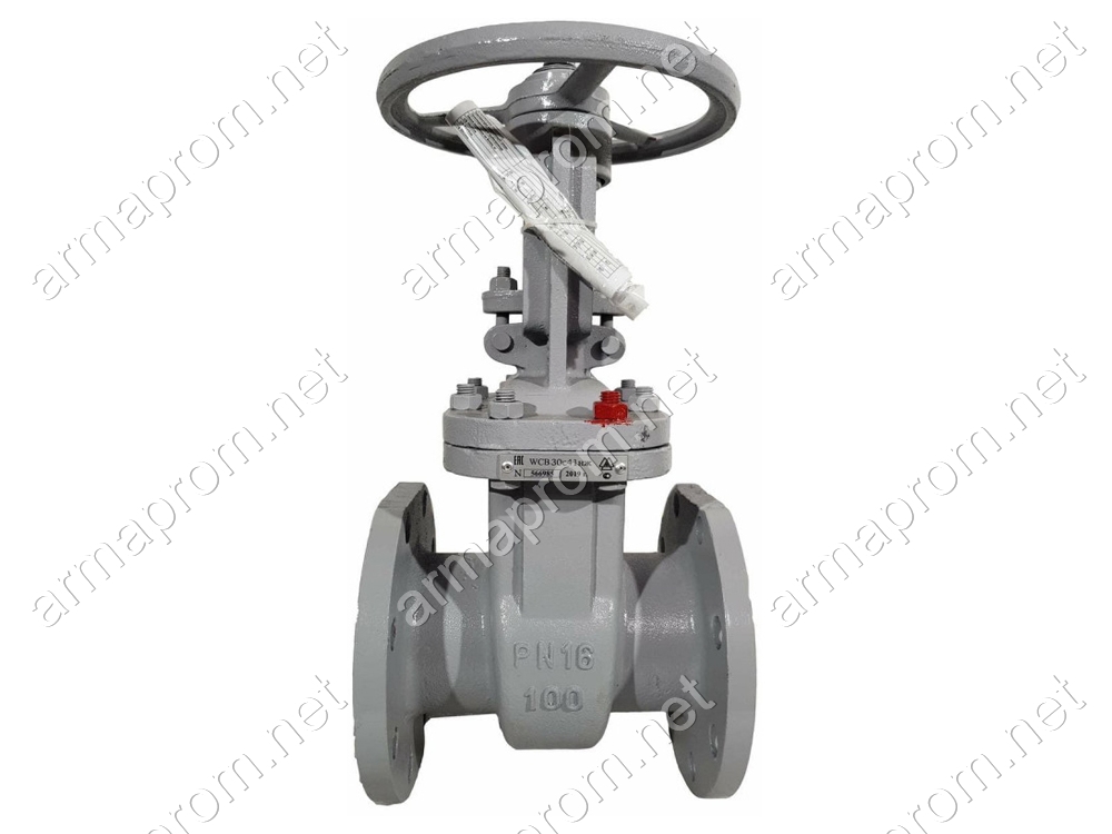 Засувка сталева 30с41нж Ду100 Ру16